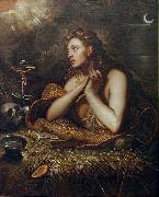 Domenico Tintoretto The Penitent Magdalene Spain oil painting artist